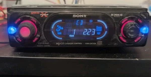 Old School Sony Xplod FM/AM Car Stereo CD XM Ready CDX-CA710x - See Description  - Picture 1 of 8