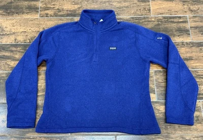 Patagonia Women's Better Sweater 1/4-Zip Blue Size XL STY25616 - Image 1 of 4