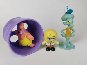 Konvolut 3x Spongebob Schwammkopf Figuren Spielzeug von Viacom Cake Toppers ? - Bild 1 von 13