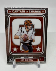 2023 Panini Donruss Optic Joe Burrow Captain in Charge #CC-JB - Bild 1 von 2