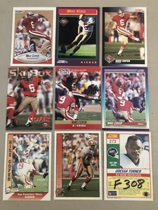Mike Cofer 🏈 San Francisco 49ers Football Cards 🏈 8 Card Lot 🏈 F308 - Picture 1 of 11