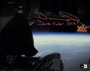 Foto firmata Daniel Naprous Darth Vader Star Wars Rogue One 11x14 BECKETT - Foto 1 di 4