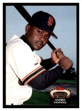 1992 Stadium Club #491 ANDRES SANTANA San Francisco Giants ~C1J