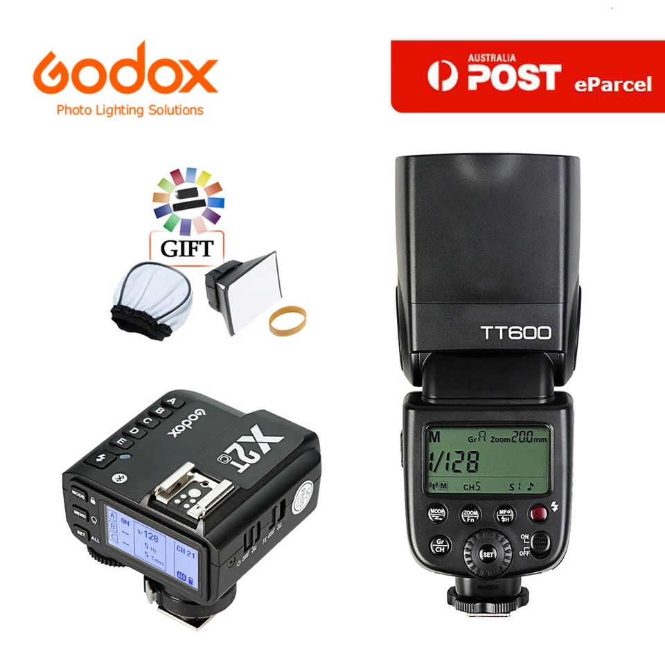 Godox TT600 2.4G HSS Camera Flash Speedlite X2T-C Trigger Remote for Canon - image 1 of 4