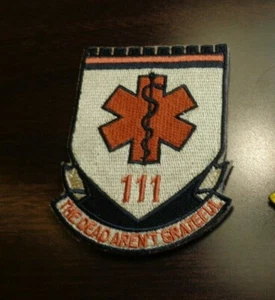 ARMY AVIATION PATCH, 111TH MEDICAL COMPANY (AA), DESERT, DCU, W/HOOK LOOP - Picture 1 of 1