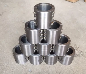 10 Steel Universal Weld On Roll Bar Clamp 2in Bar Cage Fabrication Cooler Mt 6B - Picture 1 of 1