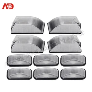 10x For Hummer H2 03-09 SUT 05-09 Clear Rear Front Cab Roof Marker Light Housing - Bild 1 von 7