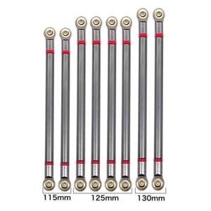 8pc Link Rod Unassembled Kit 313MM Wheelbase for 1/10 RC Car Crawler Axial SCX10 - Picture 1 of 13