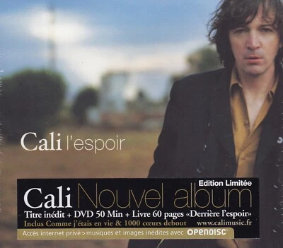 CALI - CD + DVD - L'ESPOIR  ( Neu ) - Bild 1 von 2