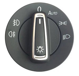 Light Switch VW Golf Sportsvan with Car with Fog Light Chrome Vwchina - Imagen 1 de 1