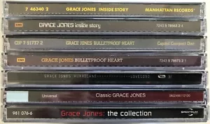 GRACE JONES RARE 8x CD ALBUMS & PROMO SINGLE LOT! EXTRAVAGANZA COLLECTION SET #2 - Picture 1 of 11