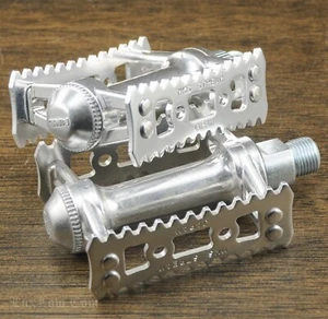 NOS MKS Stream Track Bicycle PEDALS 9/16" Fixed Gear Tour Fixie Road Bike Sylvan - Picture 1 of 30