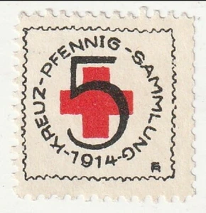 Germany - Red Cross, Red Cross Pfennig Collection 5pf 1914(M) - Picture 1 of 1