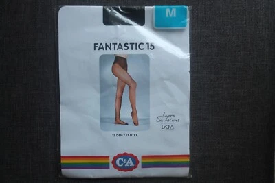 C&A Fantastic 15 Feinstrumpfhose Gr. M Navy 15 den Neu OVP - Bild 1 von 3