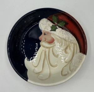 Certified International Judy Westegaard Santas Twilight 9" Pasta Christmas Bowl - Picture 1 of 7