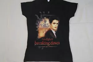 TWILIGHT SAGA BREAKING DAWN EDWARD CREST DAMEN SKINNY T-SHIRT NEU OFFIZIELL SELTEN - Bild 1 von 4