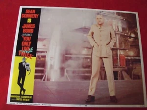 1967 You Only Live Twice Lobby Card 11 X 14 James Bond 007 Sean Connery - Picture 1 of 1