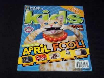 2005 APRIL NATIONAL GEOGRAPHIC KIDS MAGAZINE - APRIL FOOL FRONT COVER - E 1471 - Image 1 of 2