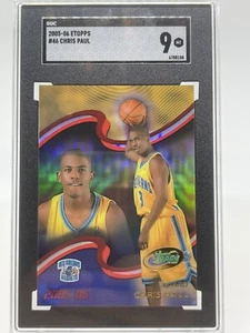 Novato Chris Paul Suns 2005 eTopps SGC 9 - Imagen 1 de 2