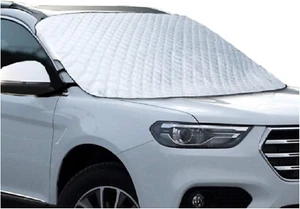 Car Windshield Snow Cover with 4 Layers Protection, Frost Ice Removal Sun Shade - Picture 1 of 7
