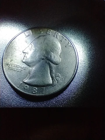 1987 D Quarter   5.6g Cover