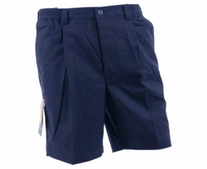 FARAH Mens Chino Shorts W32 Navy Cargo Combat Cotton Summer Casual Short Pants - Picture 1 of 8