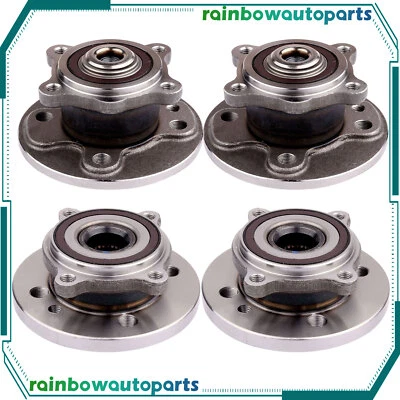 4x Cojinetes de cubo de rueda delanteros traseros tracción delantera para Mini Cooper 2007-2015 1,6 L 33416774944 Foto 1 de 4