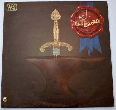 Rick Wakeman Myths and Legends QUAD CD4 King Arthur Knights Roundtable LP Record - Image 1 of 3