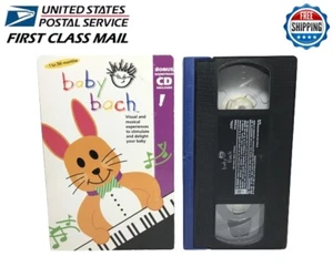 Baby Einstein BABY BACH Musical Adventure VHS Video Tape 2002 Walt Disney NO CD - Picture 1 of 7