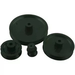 Motor Pulley Black 10mm for 2mm Shaft (4 Pack) - Picture 1 of 1