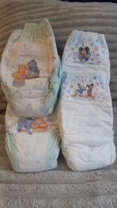 Vintage Huggies Pooh Donald Duck Mickey Mouse Gr. 3 Windelpaket - Bild 1 von 10