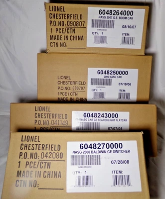 American Flyer GE Freight Set  / NASG 2005-2008 / S Gauge / NIB - Image 1 of 2