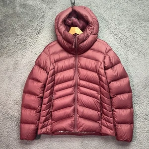 Columbia Womens Omni-Heat Autumn Park Goose Down Jacket Medium Faux Fur Hood - Picture 1 of 17