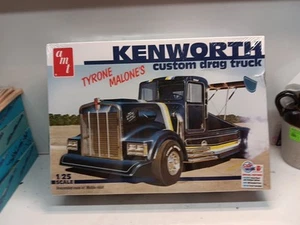 AMT " KENWORTH CUSTOM DRAG TRUCK " TYRONE MALONE'S MODEL KIT 1:25 New Old Stock - Picture 1 of 2