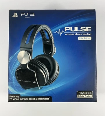 Auriculares estéreo inalámbricos para juegos Sony PS3 Pulse Elite Edition NOB CECHYA-0086 Foto 1 de 4