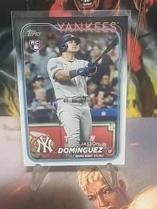 2024 Topps Update Jasson Dominguez #US175 Super Box Companion Card SP - Picture 1 of 2
