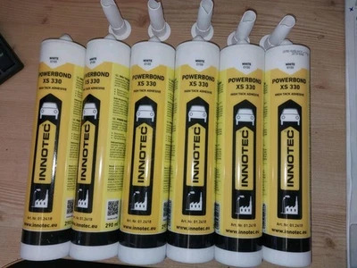 Innotec Powerbond XS 330 Baukleber 6x Neu Adheseal Weiss Montagekleber - Bild 1 von 2