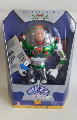 Disney Toy Story Holiday Hero Buzz Light Year Action Figure 1998 Mattel #19889 - Image 1 of 4