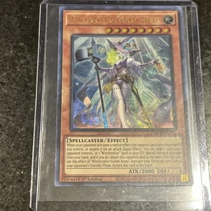 Yugioh Witchcrafter Golem Aruru MP20-EN113 Ultra Rare 1st Ed Ships Same Day - Picture 1 of 4