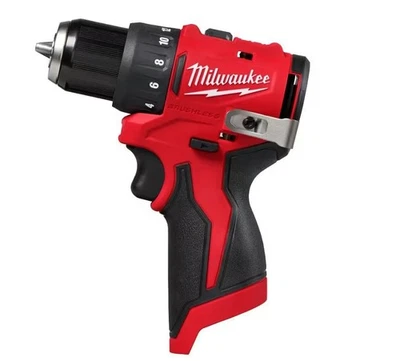Milwaukee M12 12V 3/8" Subcompact Brushless Drill/Driver 3401-20 (Tool Only) NEW - Image 1 of 4