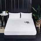 Fitted Bed Sheet with Elastic Band Anti-slip Mattress Cover Mattress Protector