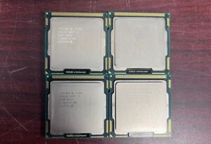 (Lot of 4) Intel Core i5-650 SLBLK 3.20GHz Quad-Core 4M LGA 1156 CPU Core #27