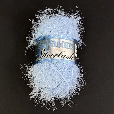 Patons Silverlash Color #81128 Blue Brilliance 50g 98% Poleyester 2% Lurex - Image 1 of 4