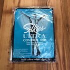 Vintage Silkies Brown Ultra Control Top Ultra Sheer Pantyhose Women's Size 2xl