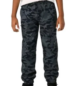 Weatherproof ~ Black CAMO ~ Fleece Lined Jogger Pant ~ Youth XS (5/6) - Picture 1 of 11