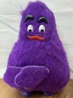 PELUCHE GRIMACE années 1970 par Remco McDonaldland personnages McDonaldland sans étiquette