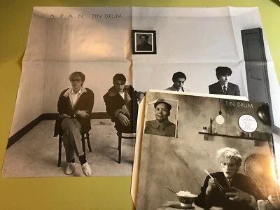 JAPAN Tin Drum LP A3/B3 ORIG PRESS W/POSTER V2209 david sylvian uk rare '81 RARE - Image 1 of 4