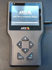 AXIS T8412 Installation Display Handheld-Gerät LCD Display Installationsmonitor - Bild 1 von 11