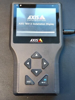 AXIS T8412 Installation Display Handheld-Gerät LCD Display Installationsmonitor - Bild 1 von 4