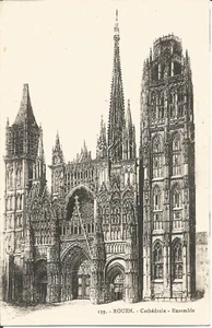 Carte postale Rouen - Cathédrale - cha - Picture 1 of 2